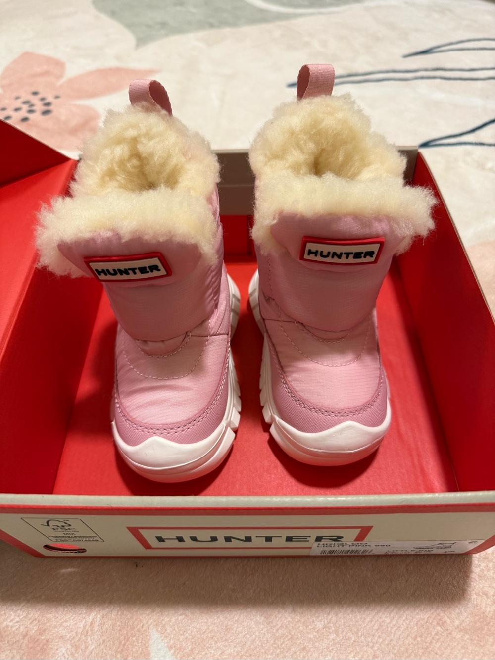 Igloo Kids Pink Sherpa-Trim Winter Boots